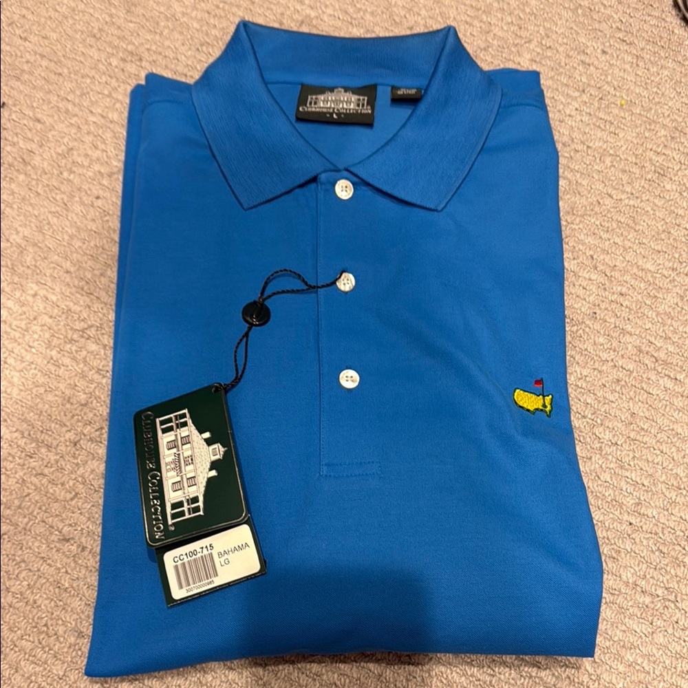 The Masters Blue Polo Shirt